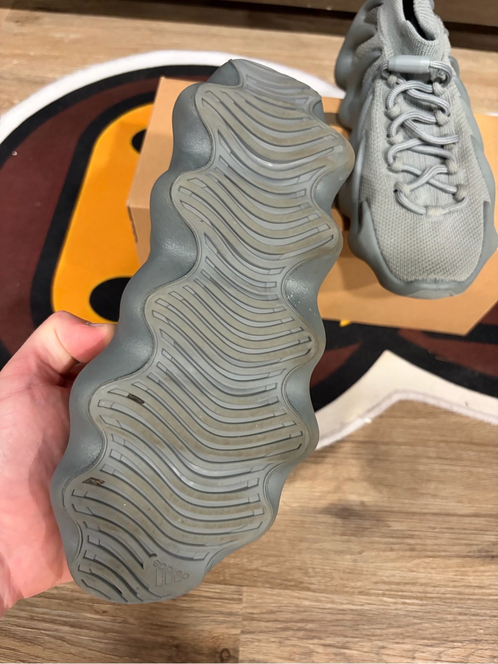 adidas Yeezy 450 Stone Grey - Picture 6 of 7